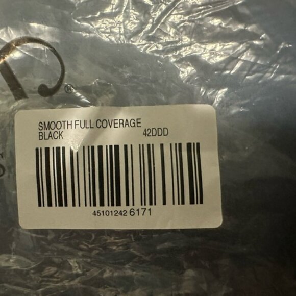 NWT!  SOMA Intimates Stunning Support Full Coverage Bra 42 DDD in Black - Picture 5 of 7